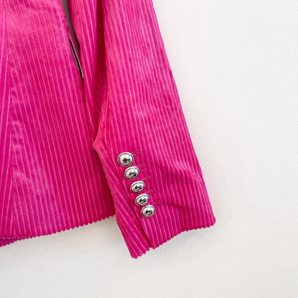 Veronica Beard Lia Corduroy Dickey Jacket Pink 2 - Picture 10 of 13